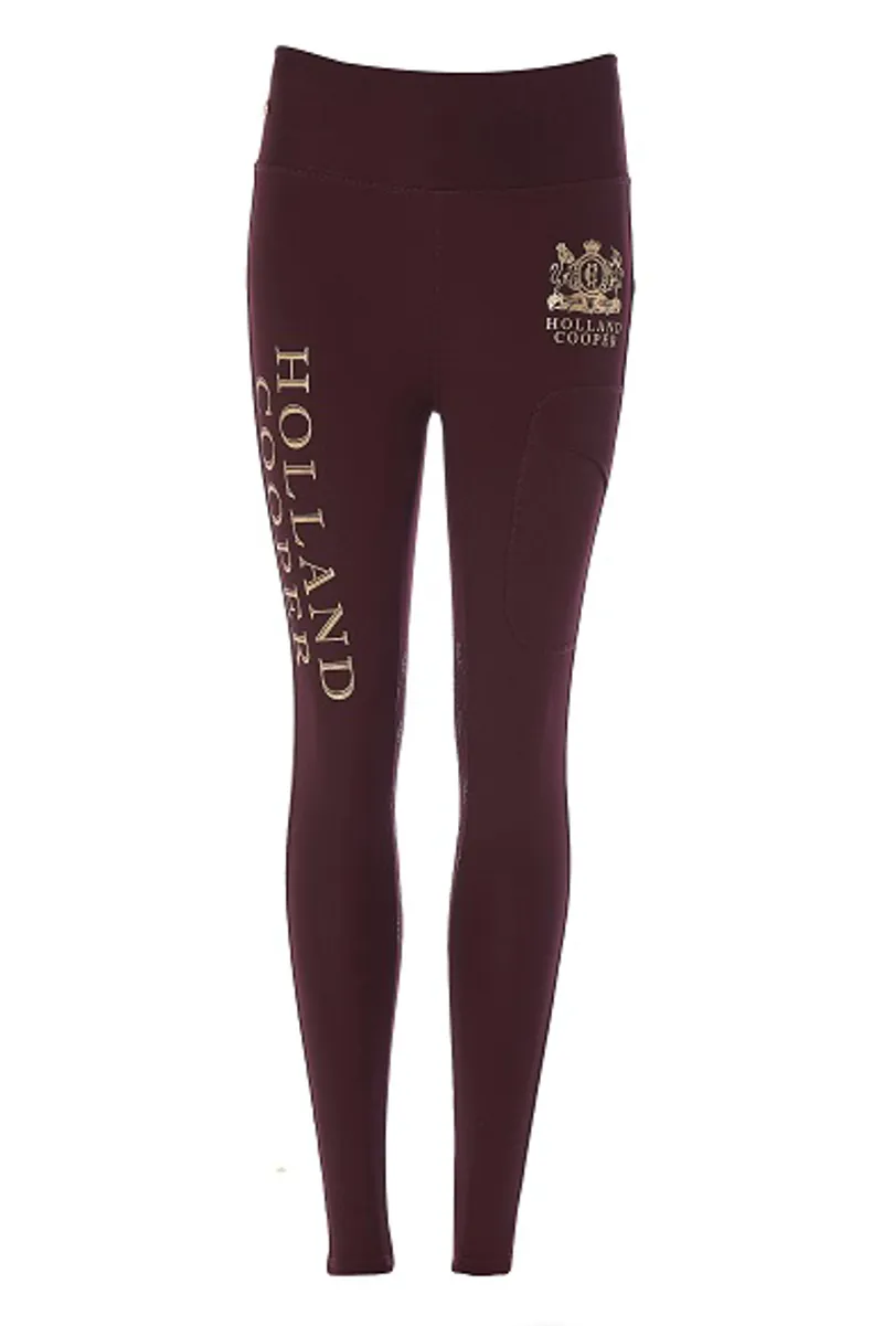 Holland Cooper Sport Leggings Ladies in Mulberry-1